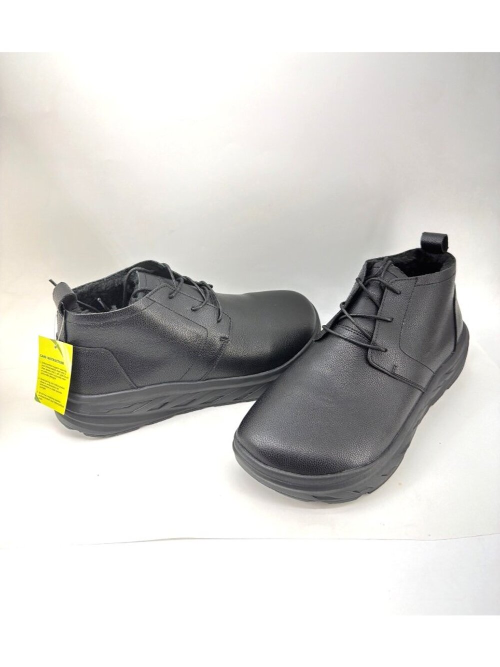 OrthoComfoot Orthopedic Leather Winter Ankle Boots Mens Size 46 X-Wide